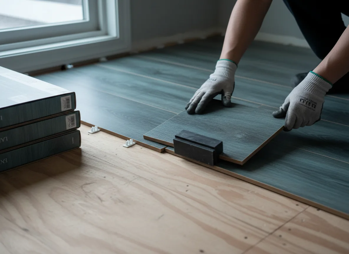 Luxury Vinyl Plank Installation company in Bozrah, CT